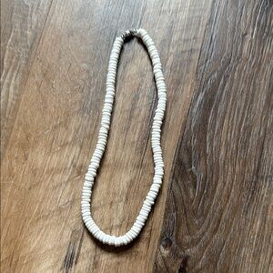 Cream Puka Shell Necklace Classic Jewelry